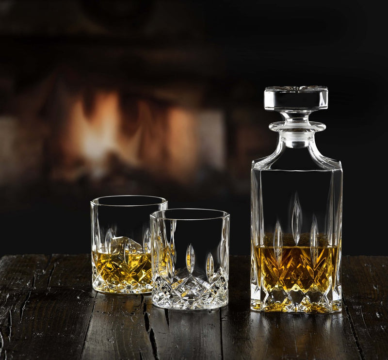 *SALE* RCR Opera Whiskey Karaf - Incl. 2 Glazen - Kristalglas
