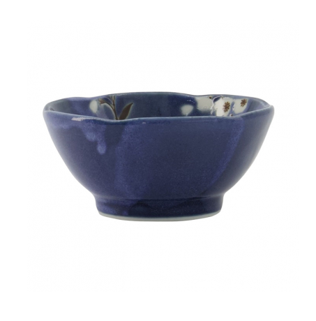 TOKYO design studio Blue Sakura kom blauw-wit, Ø 13,3 cm, ca. 350 ml