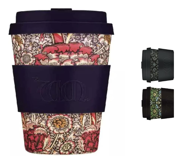 Ecoffee cup William Morris Gallery, Wandle 12 oz/350 ml