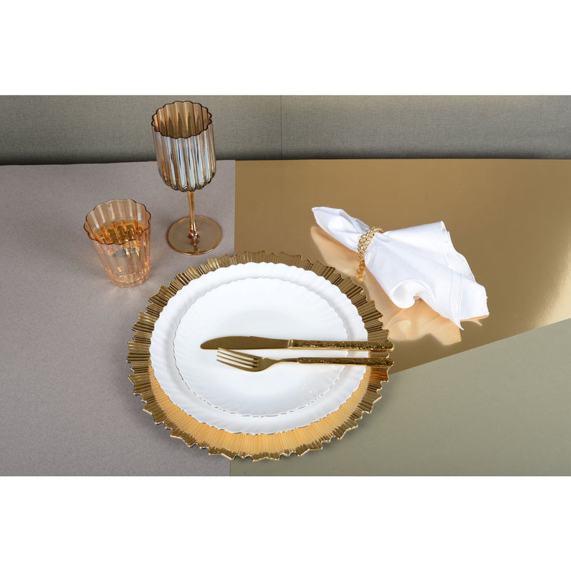 GOUDEN WIJNGLAZEN - SET VAN 6