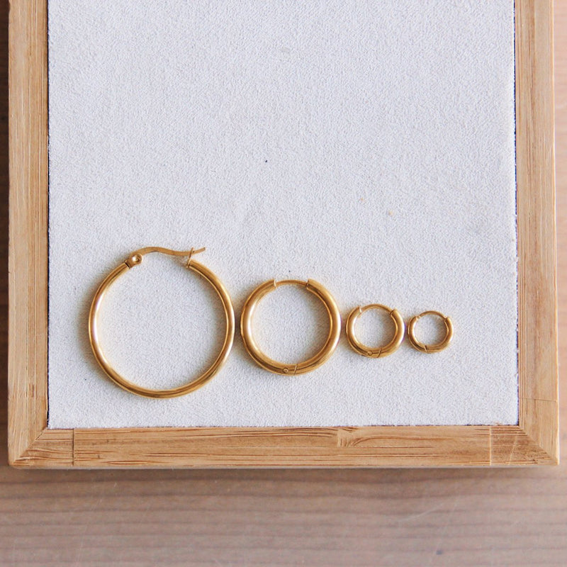 RVS ring 8mm “basic” - zilver
