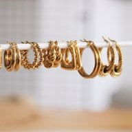 EA561: RVS creool ovaal 16mm "basic" - zilver