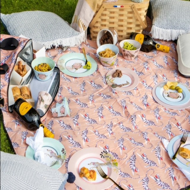 Yvonne Ellen Picnic Deken Tiger, 140x140cm /1
