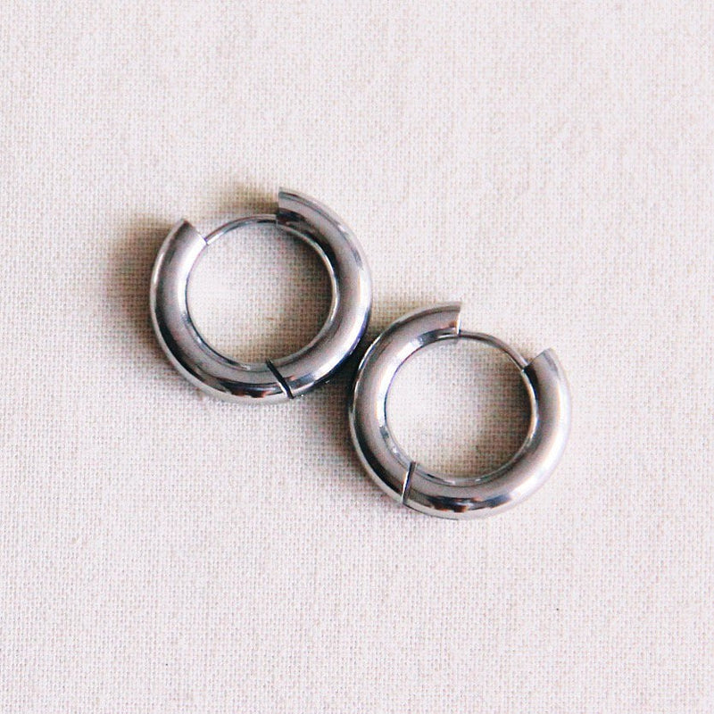 EA517: RVS breed creool 16mm - zilver