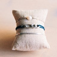 SA814 - Stalen armband “platte slang” - zilver