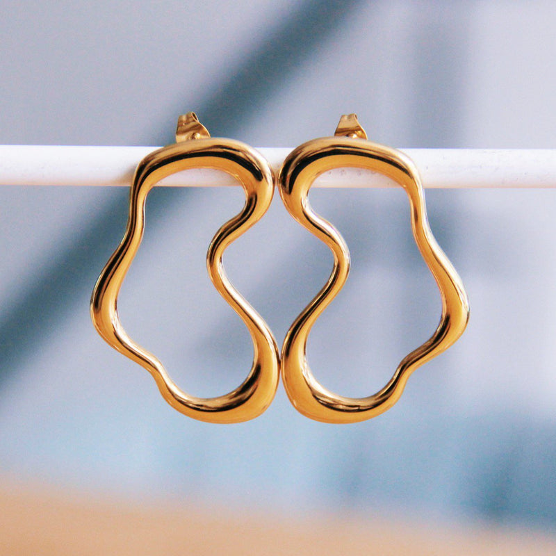 Statement open drop-stud