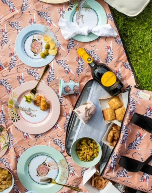 Yvonne Ellen Picnic Deken Tiger, 140x140cm /1