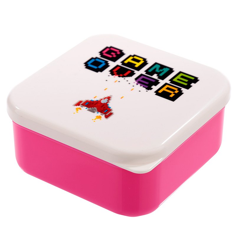 Set of 3 Lunch Box Snack Pots S/M/L - Game Over
