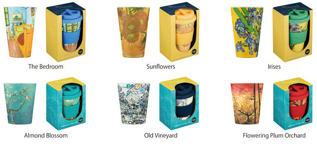 Ecoffee cup Van Gogh Almond Blossom, 1890 12oz/350 ml