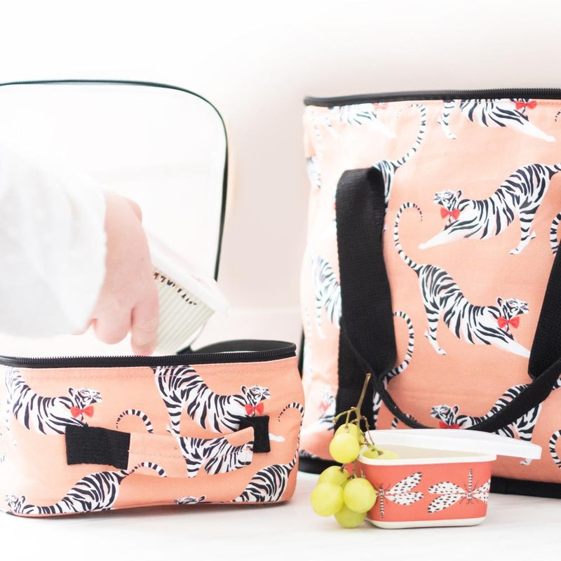 Yvonne Ellen tijger lunchbag