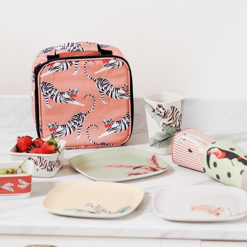 Yvonne Ellen tijger lunchbag