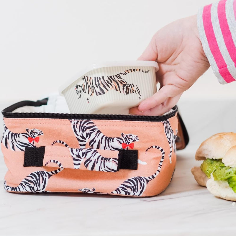 Yvonne Ellen tijger lunchbag