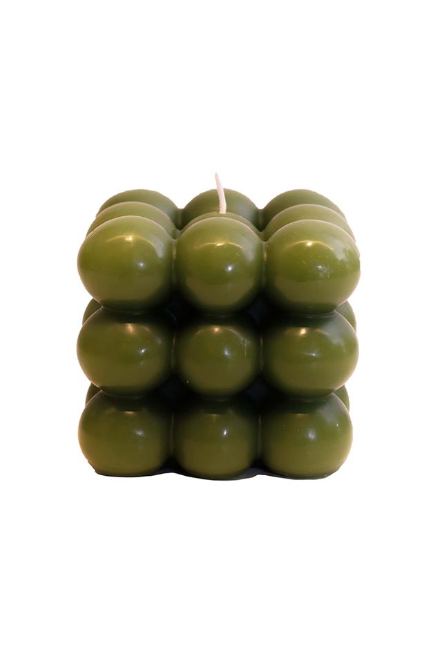 Ravie blokkaars groot groen 12x12 cm