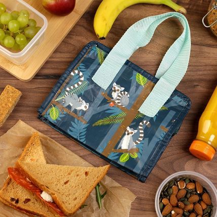 Spirit of the Night Lemur Plastic Bottles Reusable Lunch Bag 16cm x 20cm x 12cm